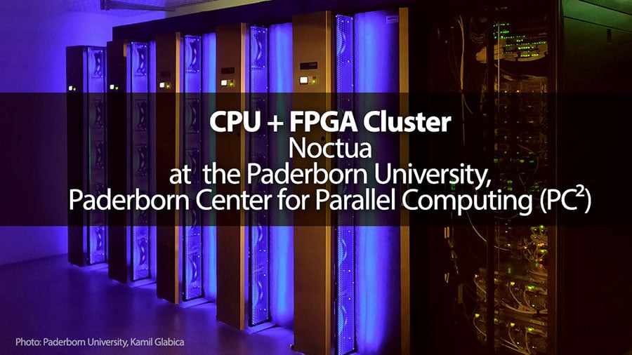 CPU + FPGA cluster Noctua