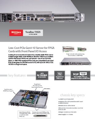 TeraBox-1102S datasheet thumbnail