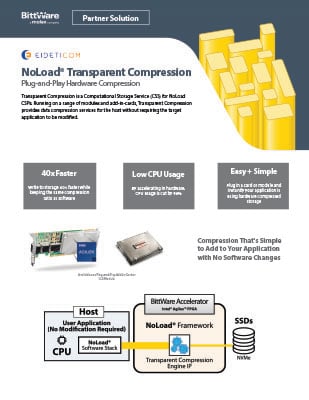 NoLoad Transparent Compression datasheet thumbnail